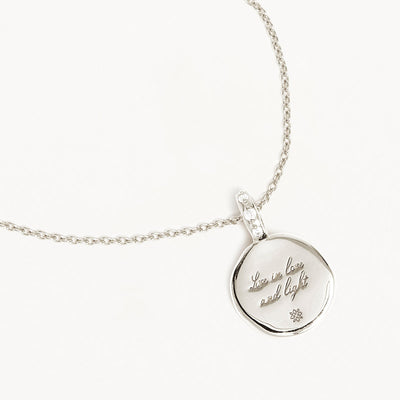 By Charlotte Live in Love Necklace, Silver (Exclusive)