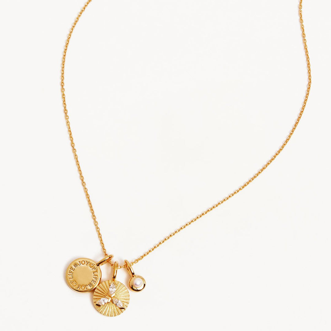 By Charlotte Joy Necklace Gold or Silver Lily and Mitchell