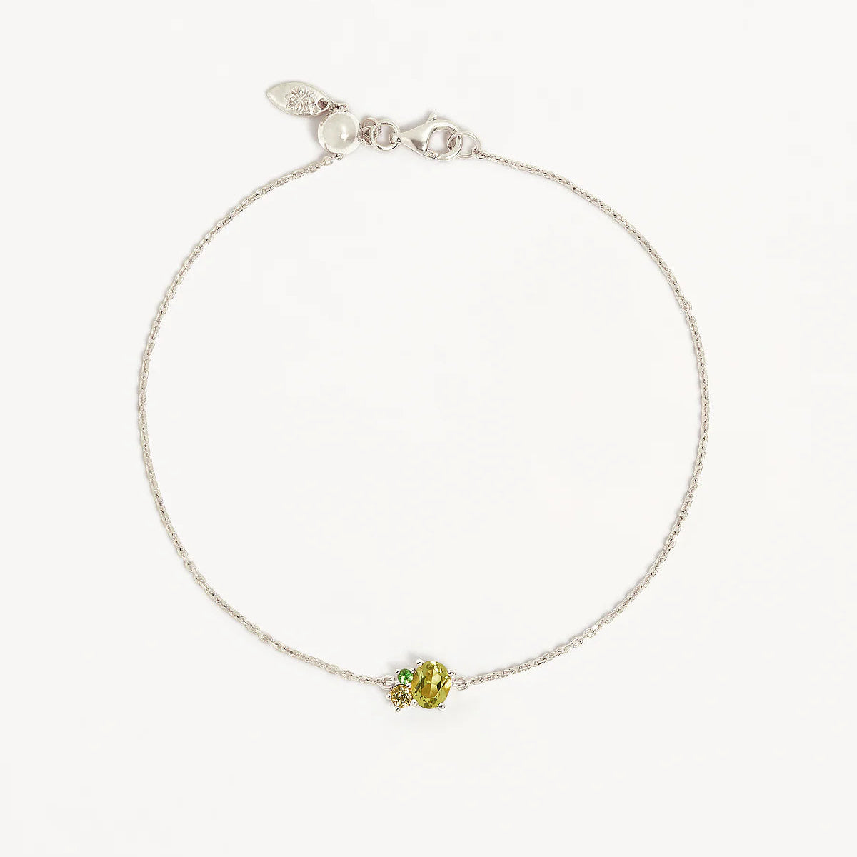 By Charlotte Kindred August Birthstone Bracelet, Gold or Silver