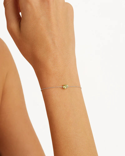 By Charlotte Kindred August Birthstone Bracelet, Gold or Silver