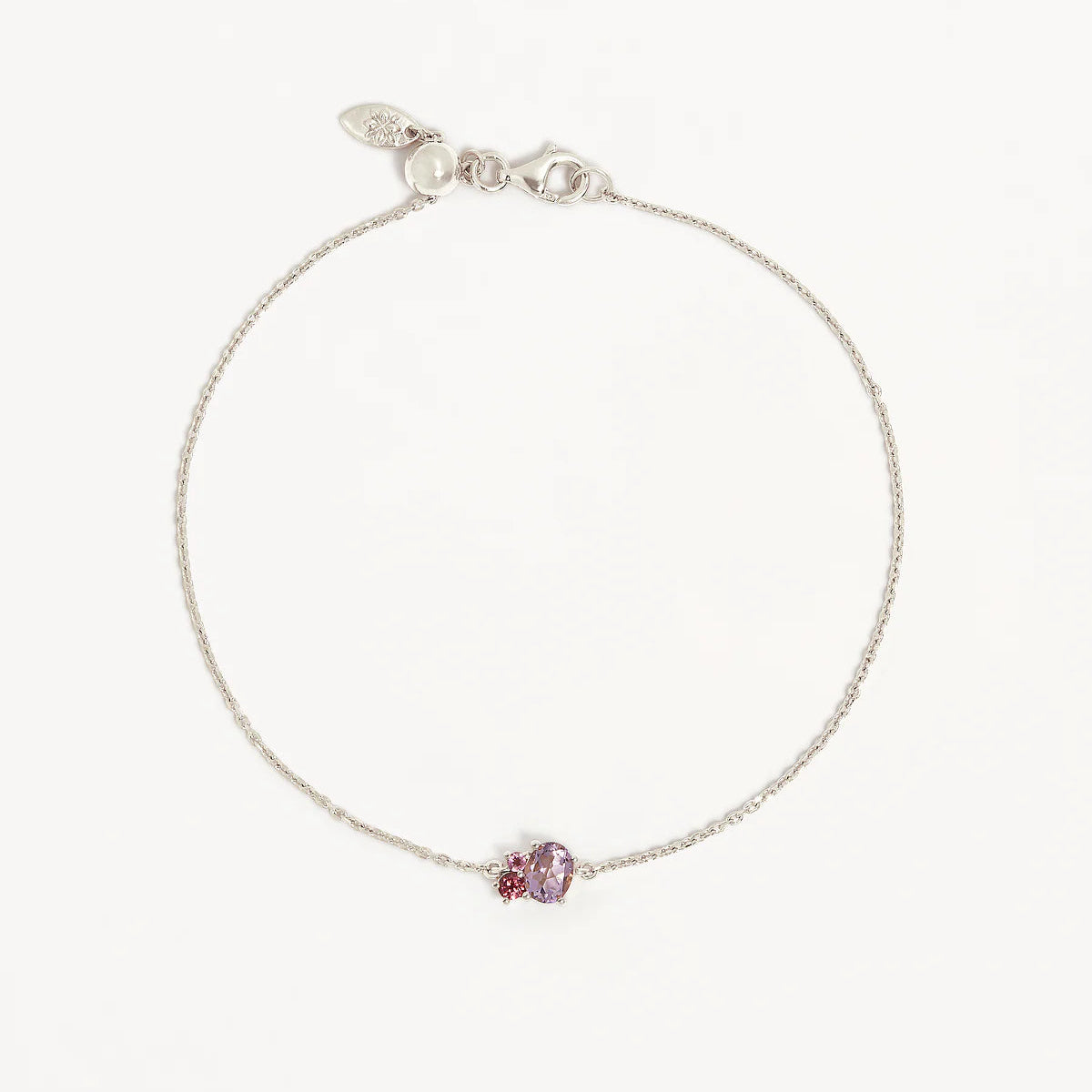 By Charlotte Kindred October Birthstone Bracelet, Gold or Silver
