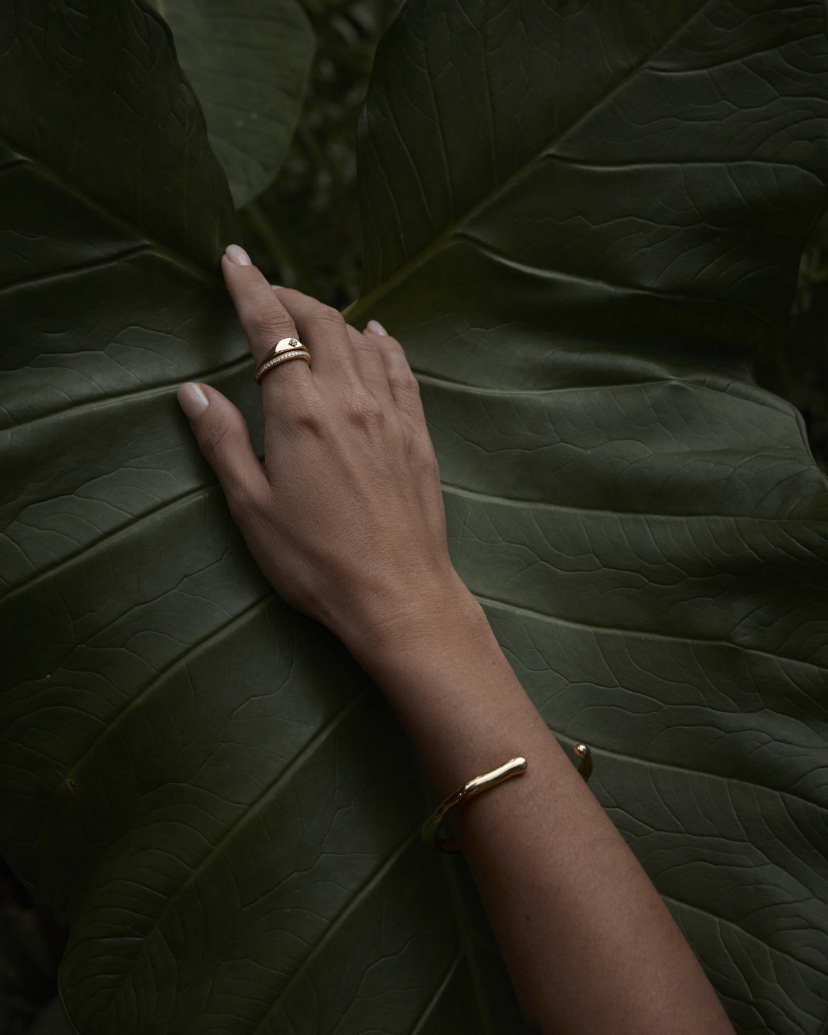 By Charlotte Lover Cuff, Gold