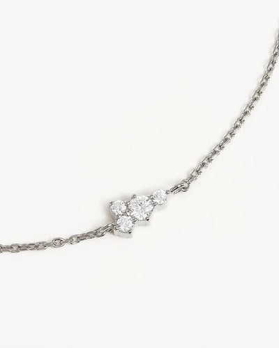 By Charlotte Mist Bracelet, Silver