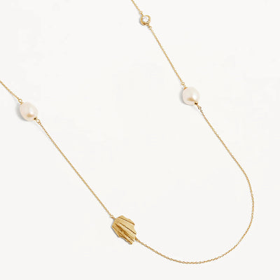 By Charlotte Moonlit Tides Necklace, Gold