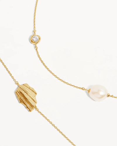 By Charlotte Moonlit Tides Necklace, Gold