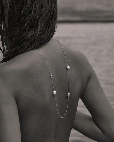 By Charlotte Moonlit Tides Necklace, Gold