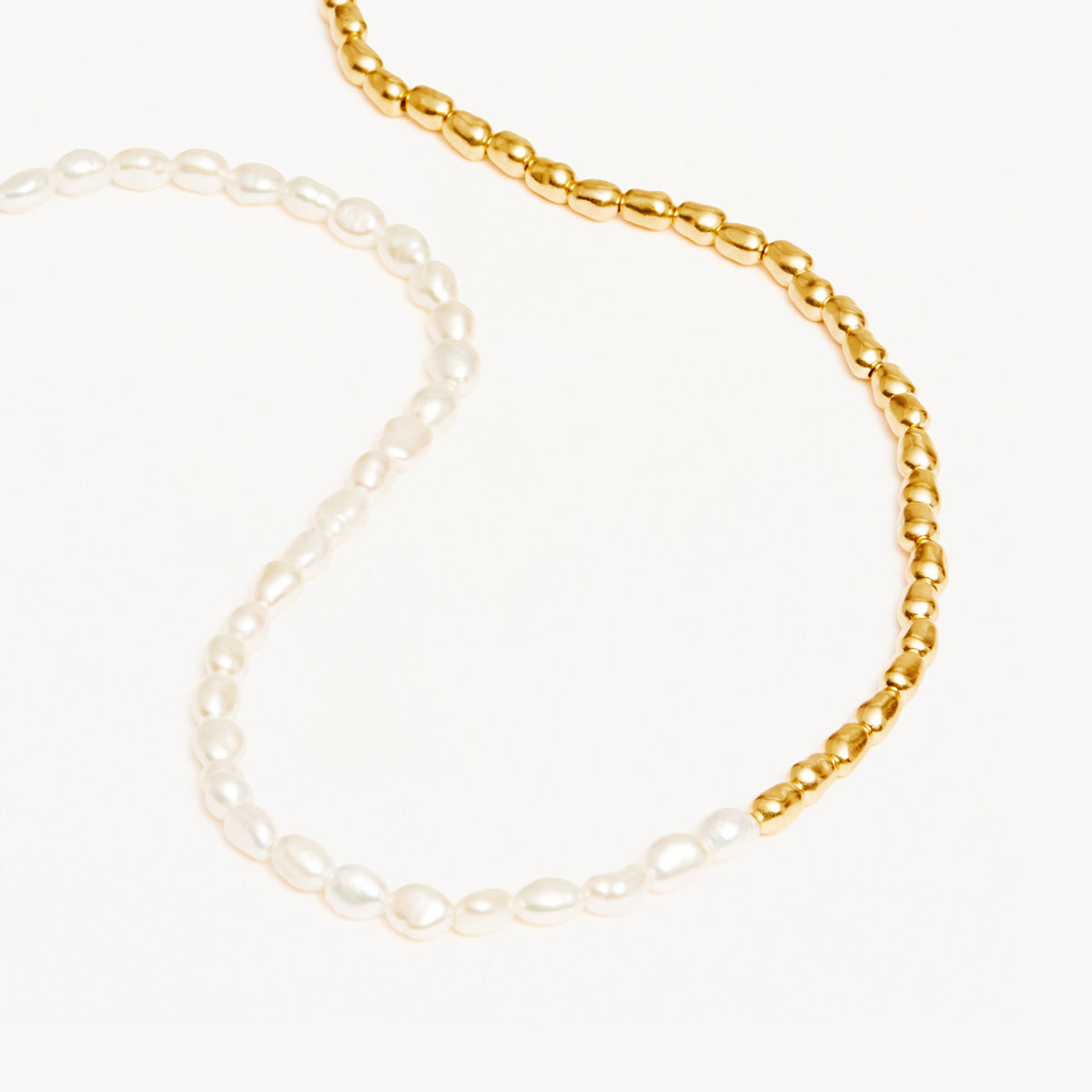 By Charlotte By Your Side Pearl Choker, Gold