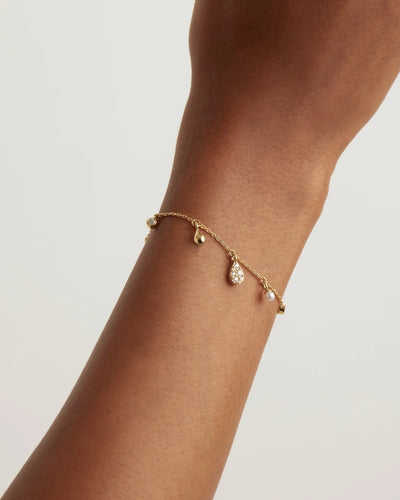 By Charlotte Ocean Mist Bracelet, Gold