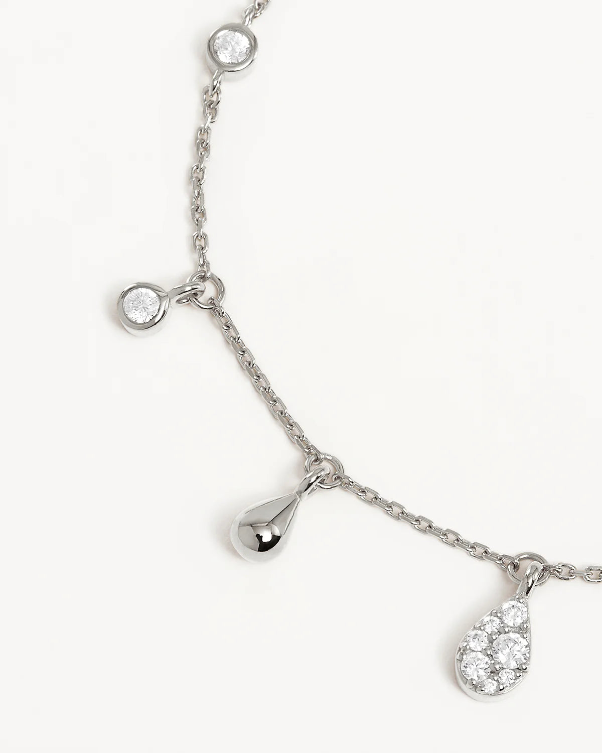 By Charlotte Ocean Mist Bracelet, Silver