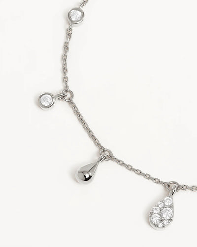 By Charlotte Ocean Mist Bracelet, Silver