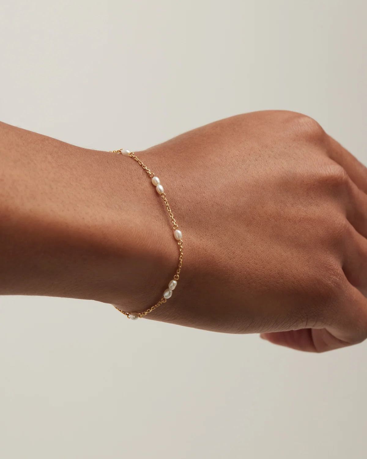 By Charlotte Serene Dreams Pearl Bracelet, Gold