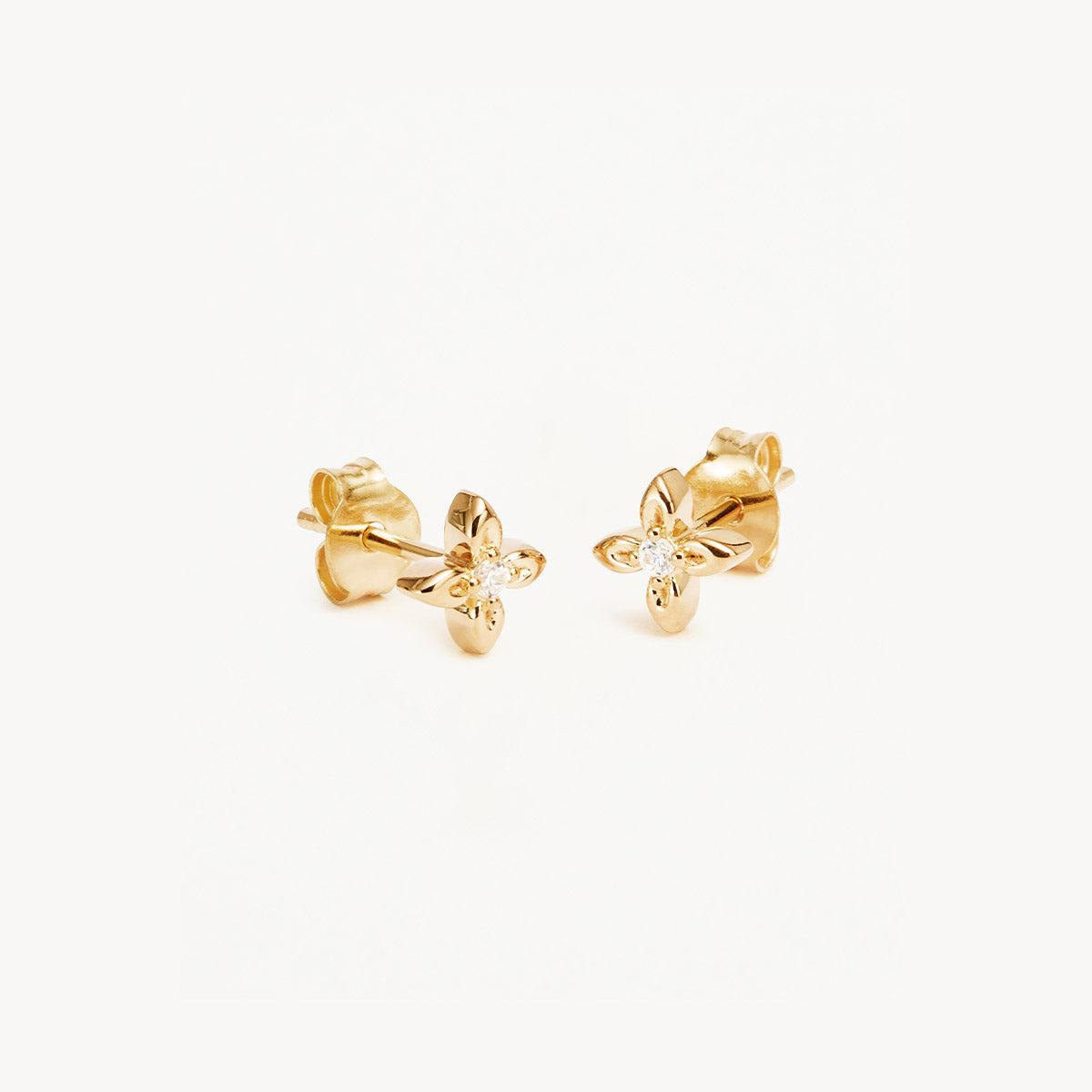 By Charlotte Live in Light Stud Earrings, Gold