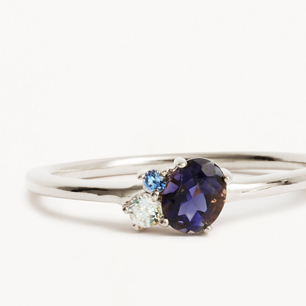 By Charlotte Kindred September Birthstone Ring, Gold or Silver