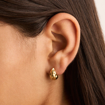 By Charlotte Wild Heart Small Earrings, Gold