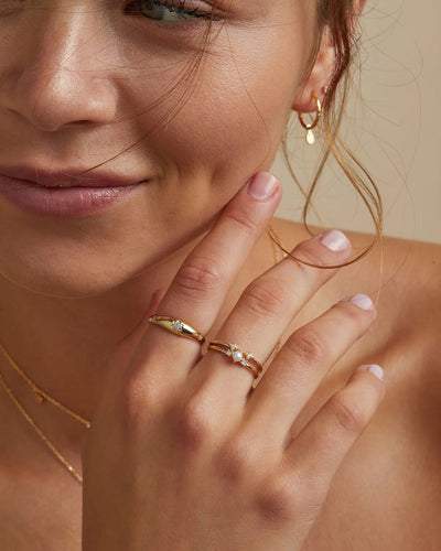 By Charlotte Wish Ring, Gold