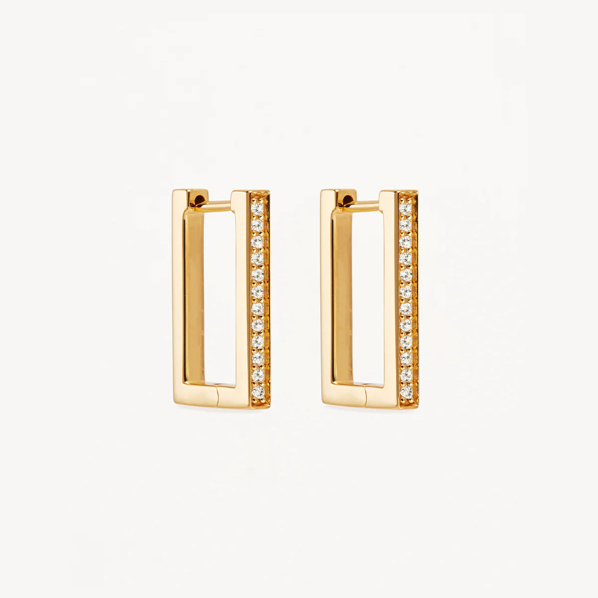 By Charlotte With Love Hoops, Gold