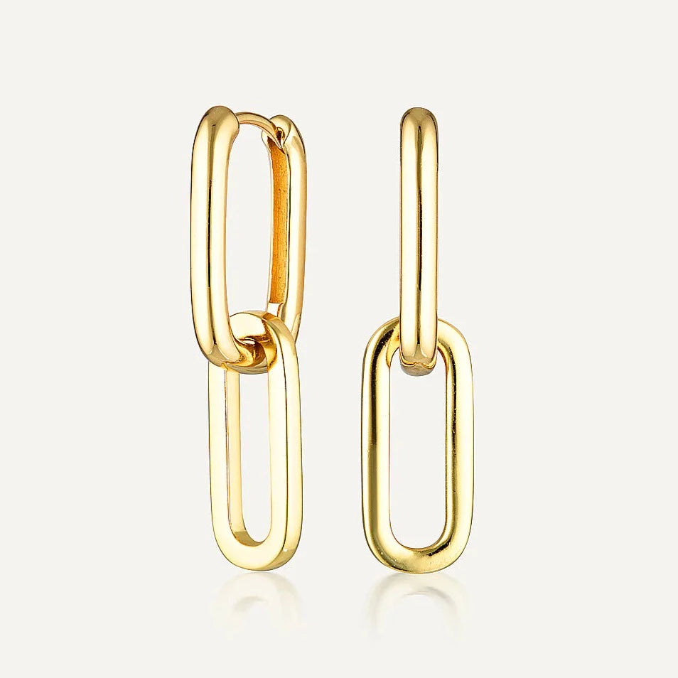 Avant Studio Celine Earrings Grande, Gold