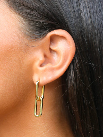 Avant Studio Celine Earrings Grande, Gold