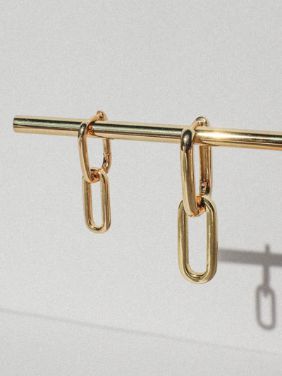 Avant Studio Celine Earrings Grande, Gold