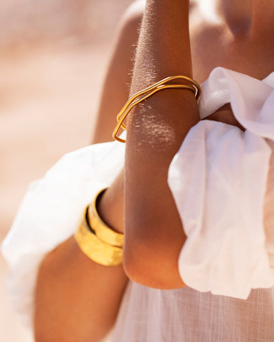 Kirstin Ash Botanica Bangle, Gold