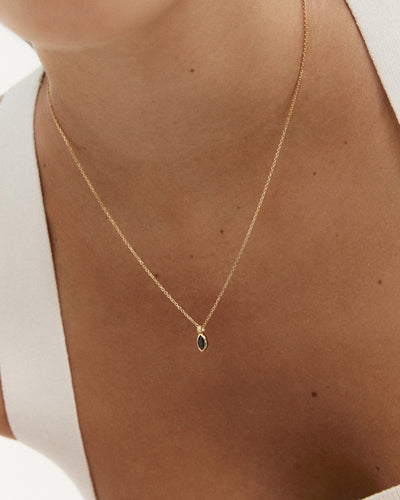 Kirstin Ash Ink Necklace, Gold