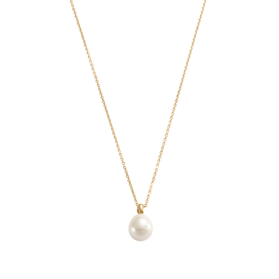 Kirstin Ash Maris Pearl Necklace, Gold
