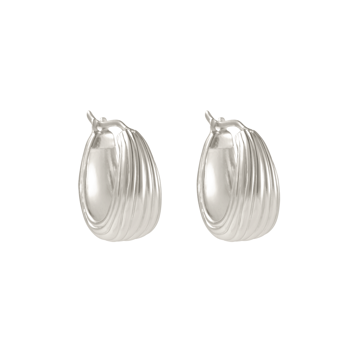 Kirstin Ash Mondo Hoops, Silver