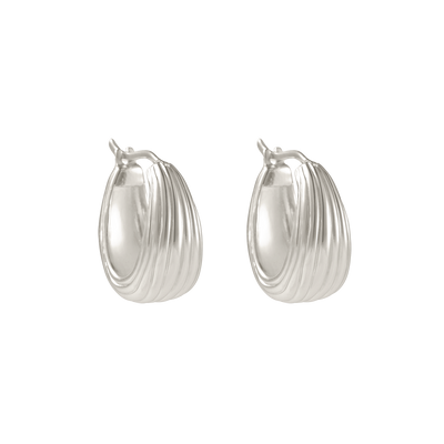 Kirstin Ash Mondo Hoops, Silver