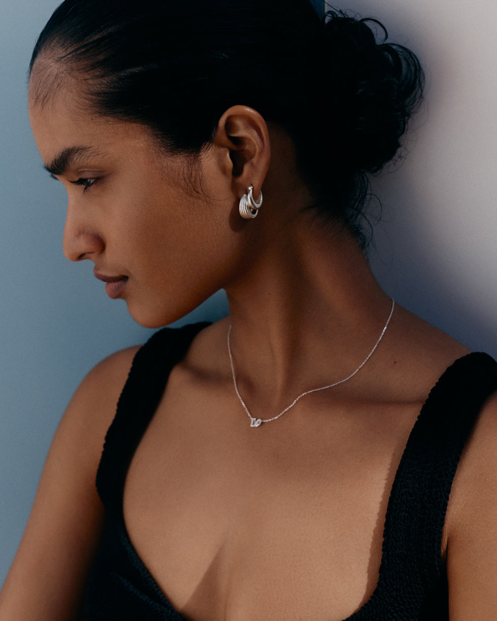 Kirstin Ash Mondo Hoops, Silver