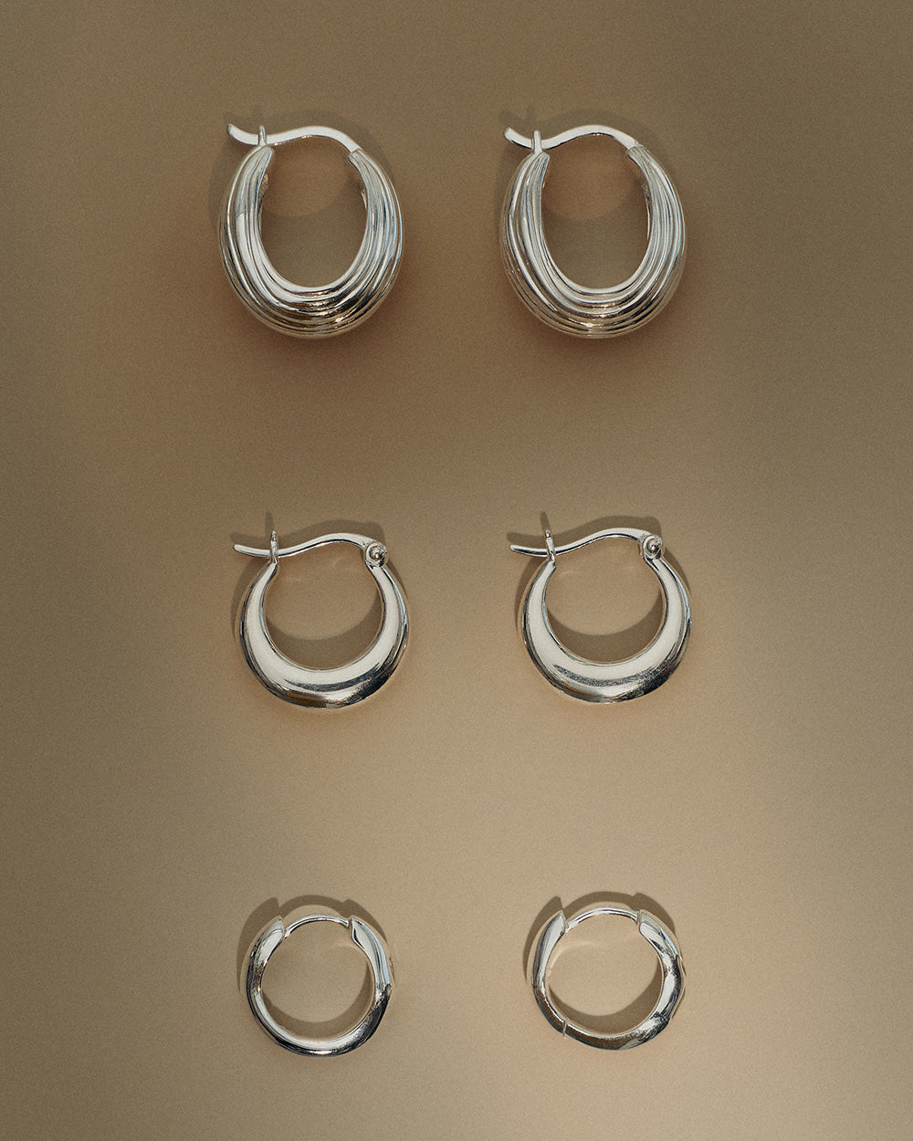 Kirstin Ash Mondo Hoops, Silver
