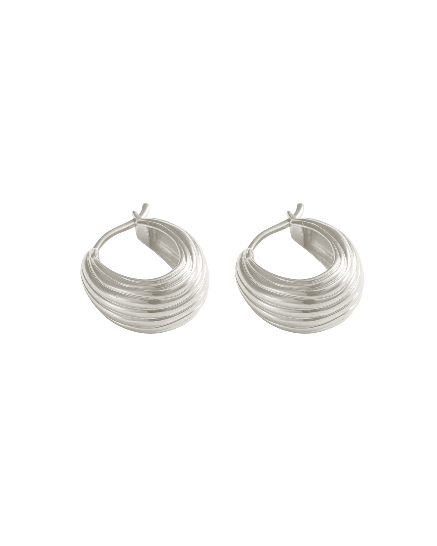 Kirstin Ash Mondo Hoops, Silver