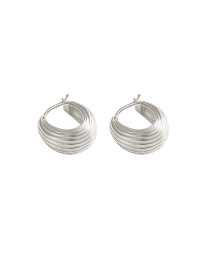 Kirstin Ash Mondo Hoops, Silver