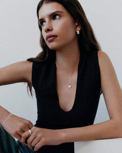 Kirstin Ash Mondo Hoops, Silver