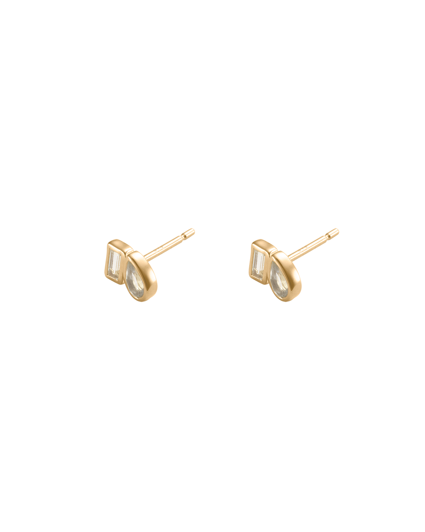 Kirstin Ash Place Studs, Gold