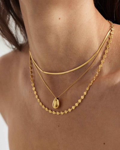 Kirstin Ash Reflection Chain Necklace, Gold