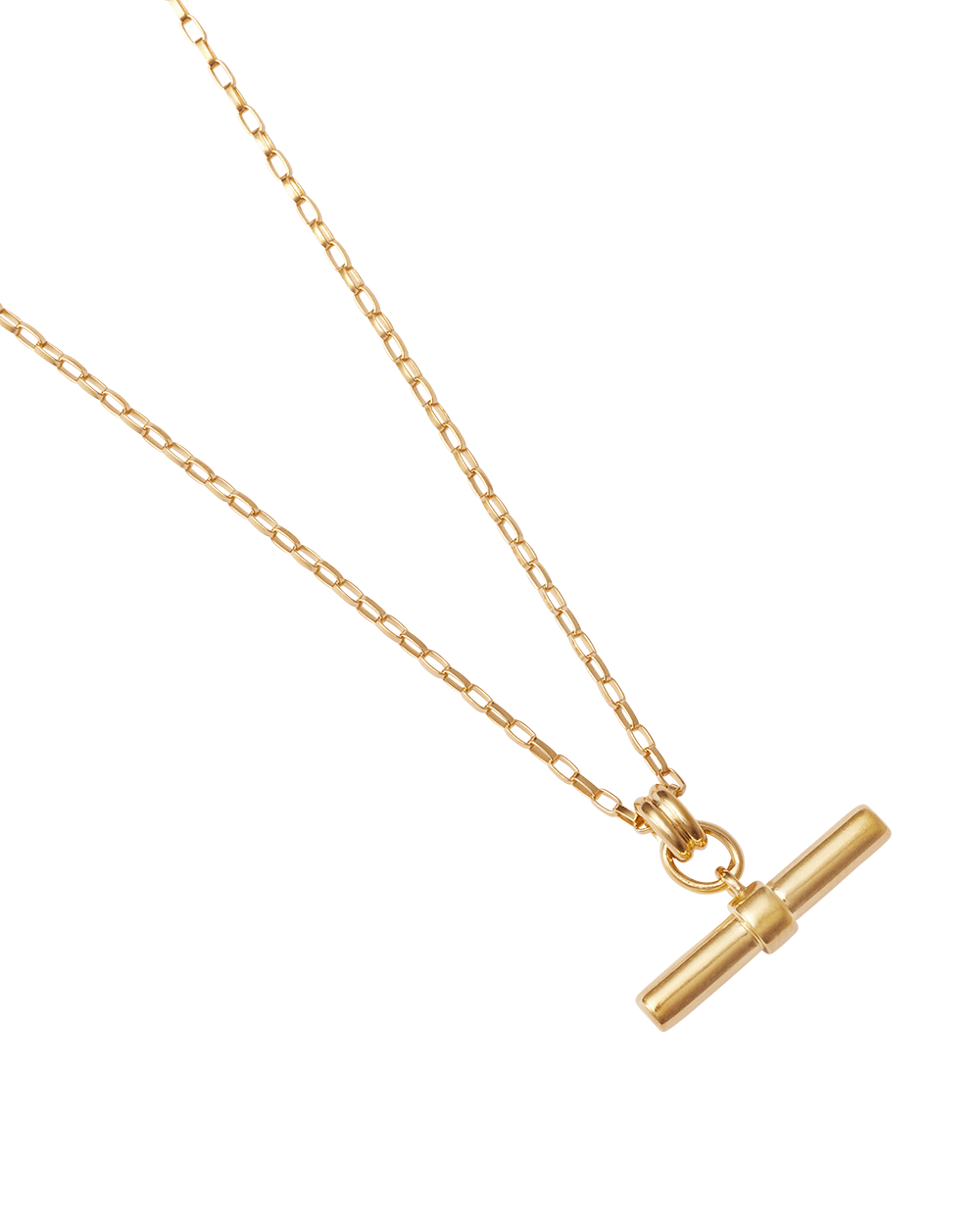 Kirstin Ash Roam T - Bar Necklace, Gold