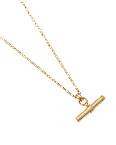 Kirstin Ash Roam T - Bar Necklace, Gold