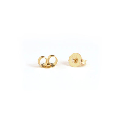 Linda Tahija 9k Gold Sia Hoop Earrings