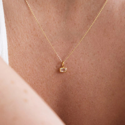 Linda Tahija Calibri Necklace, Silver