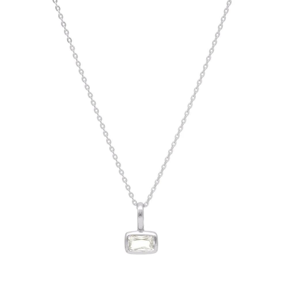 Linda Tahija Calibri Necklace, Silver