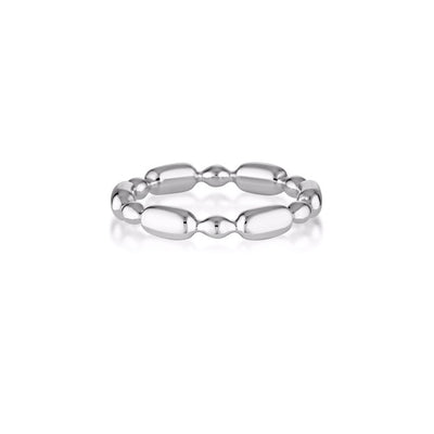 Linda Tahija Verge Ring, Silver