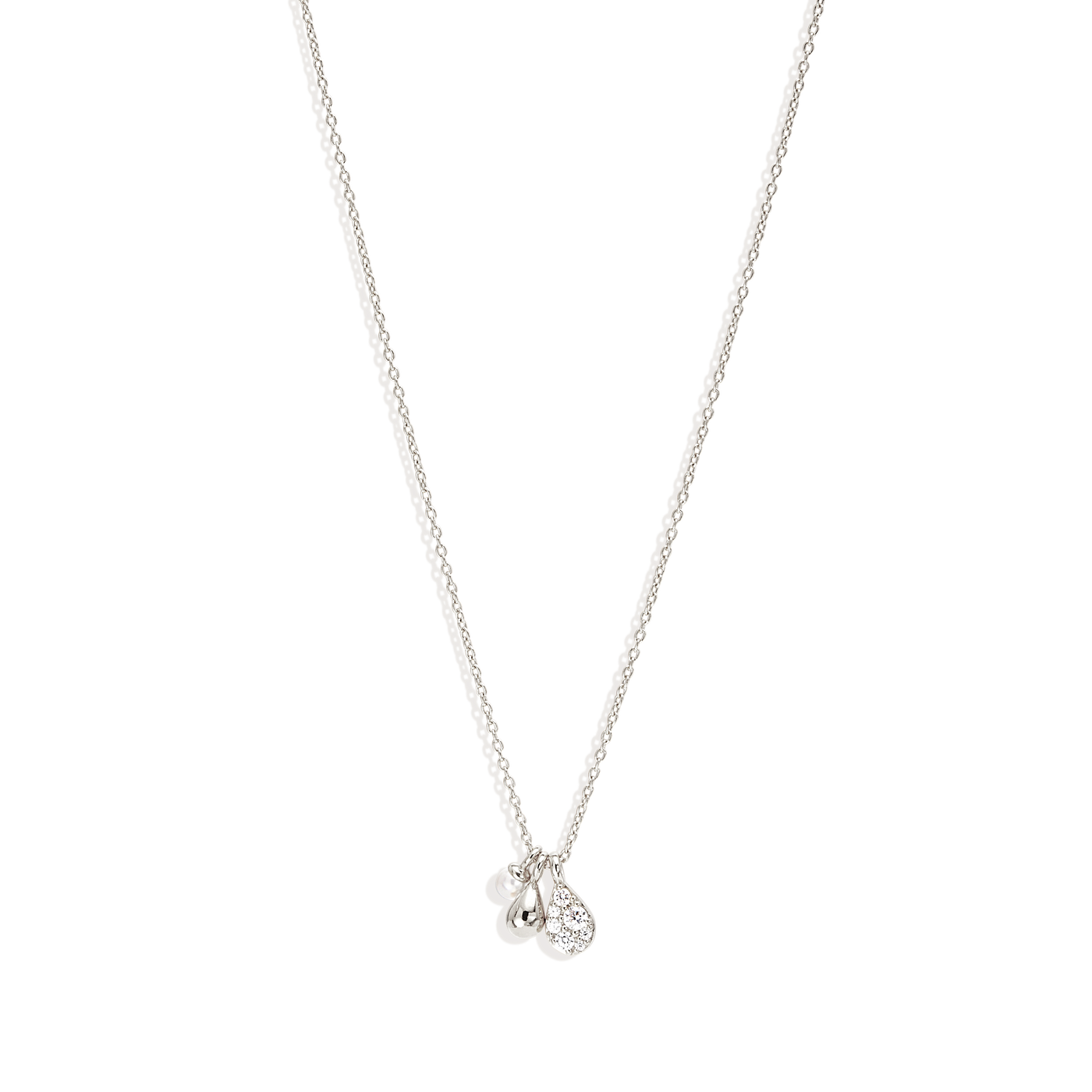 By Charlotte Ocean Mist Necklace, Silver