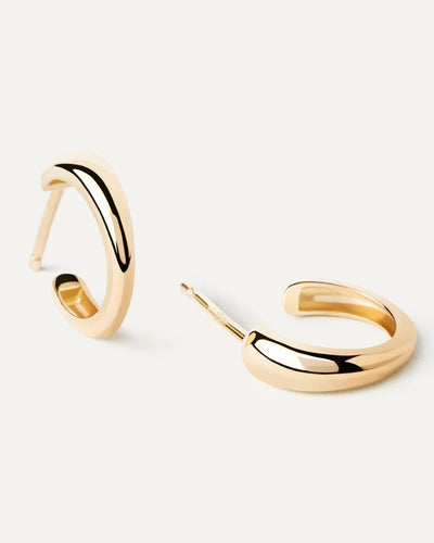 PD Paola Fine 18k Gold Joan Mini Hoops, Gold