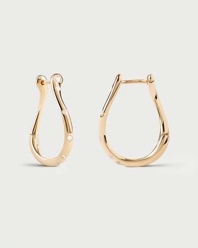 PD Paola Air Mini Hoops, Gold
