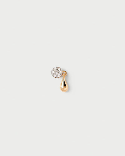 PD Paola Fine 18k Gold Diamond Noe Cartilage Earring