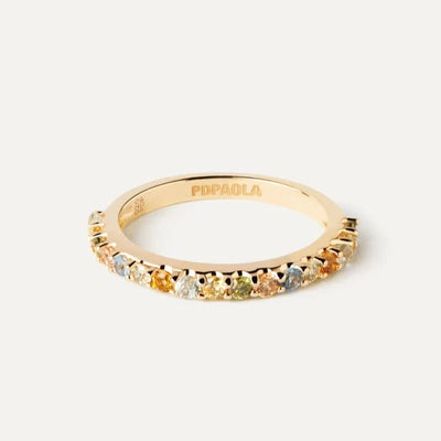 PD Paola Rainbow Ring, Gold