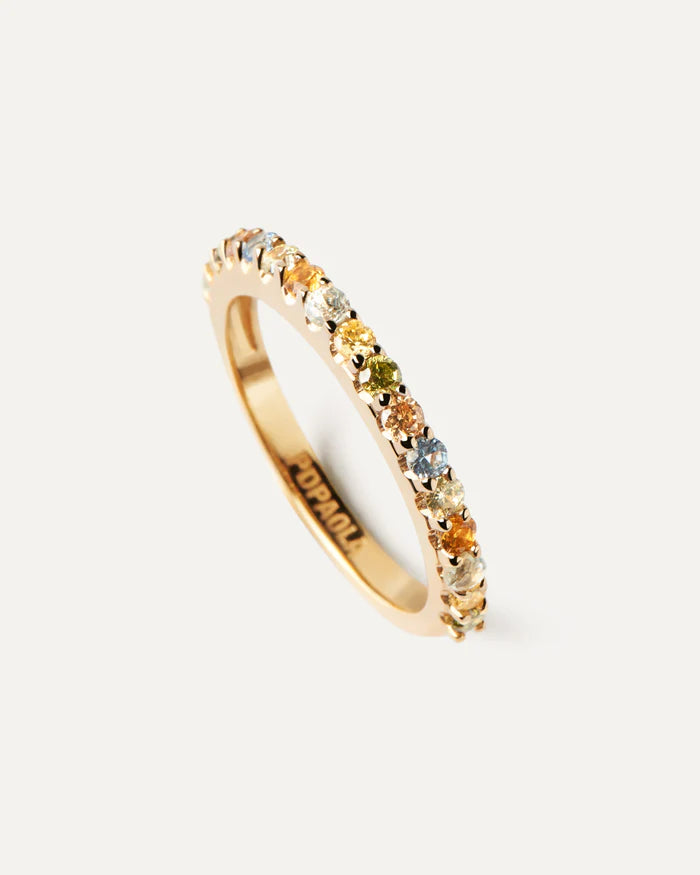 PD Paola Rainbow Ring, Gold