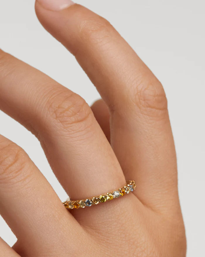 PD Paola Rainbow Ring, Gold