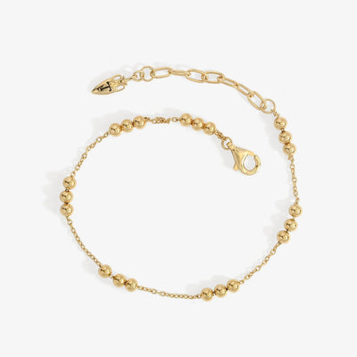 Temple of the Sun Alba Station Bracelet, Gold