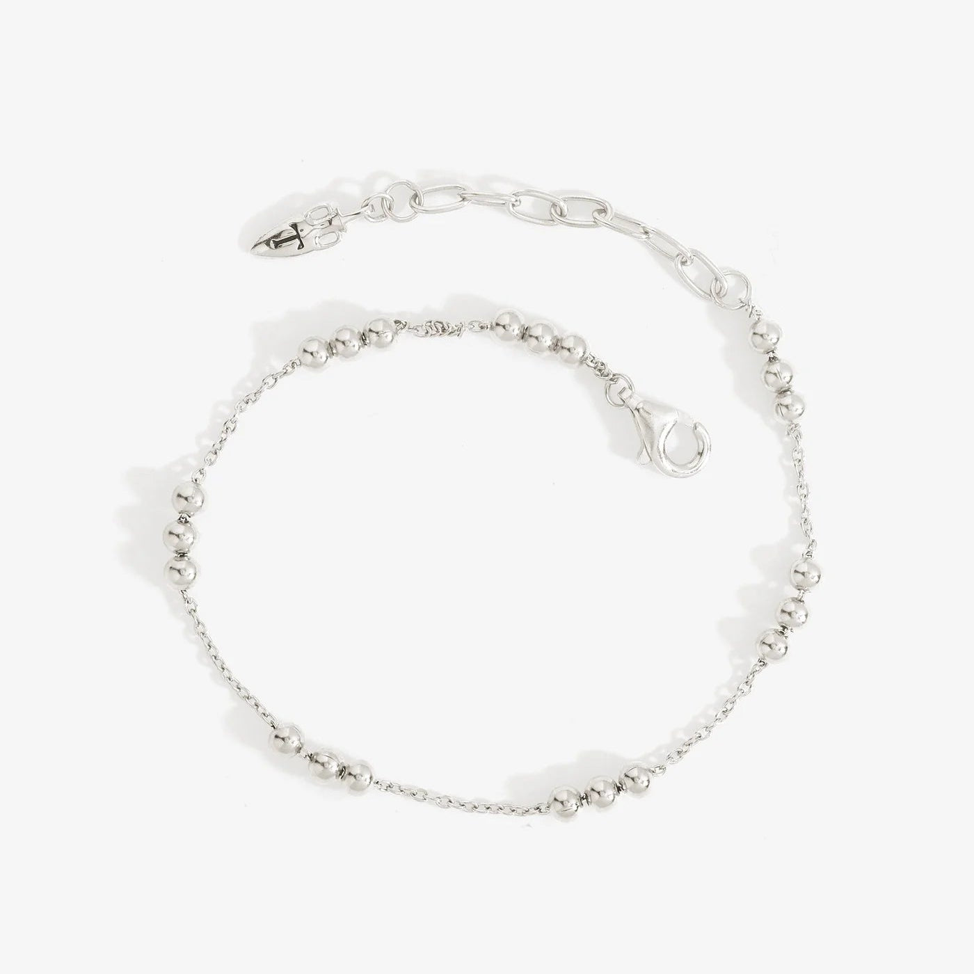 Temple of the Sun Alba Station Bracelet, Silver